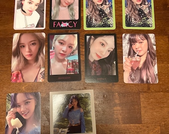 Tarjetas fotográficas oficiales de TWICE