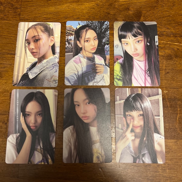 New Jeans Official Photocards