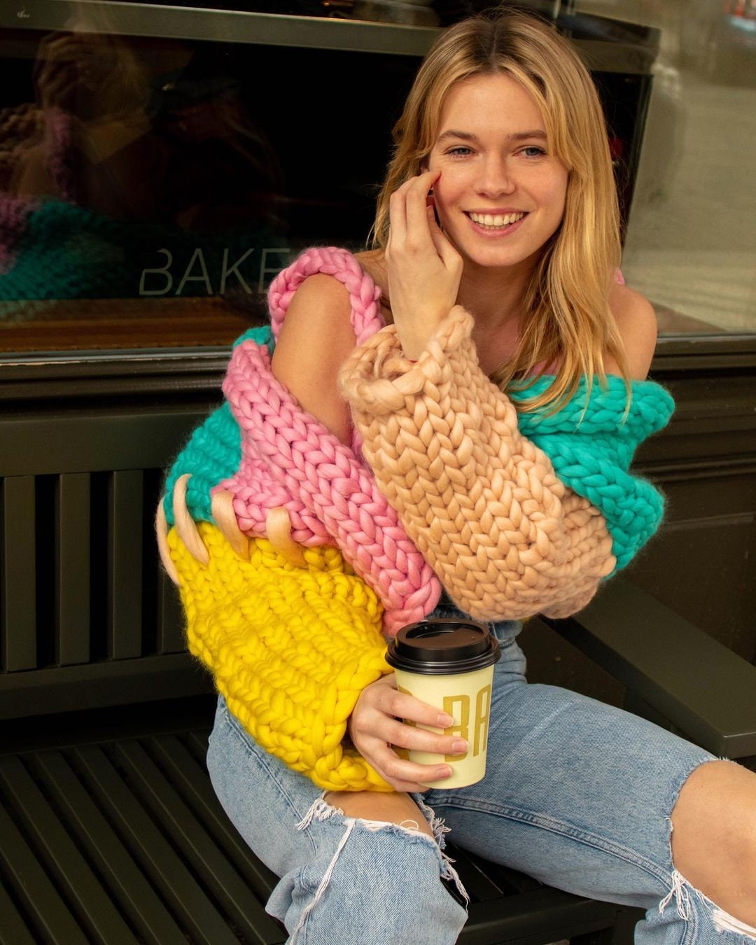 Heavyweight Chunky Knit Cardigan