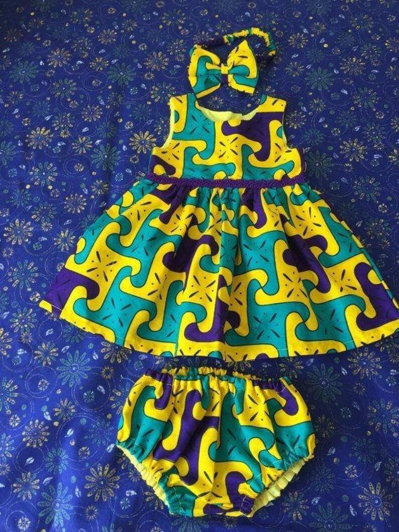 Ankara Baby Girl Dress African Print Dress for Girls Ankara Etsy