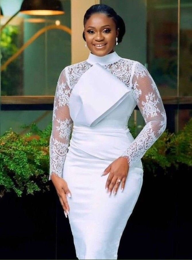 white dress for court wedding
