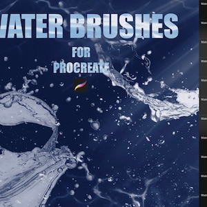Water Brushes for Procreate