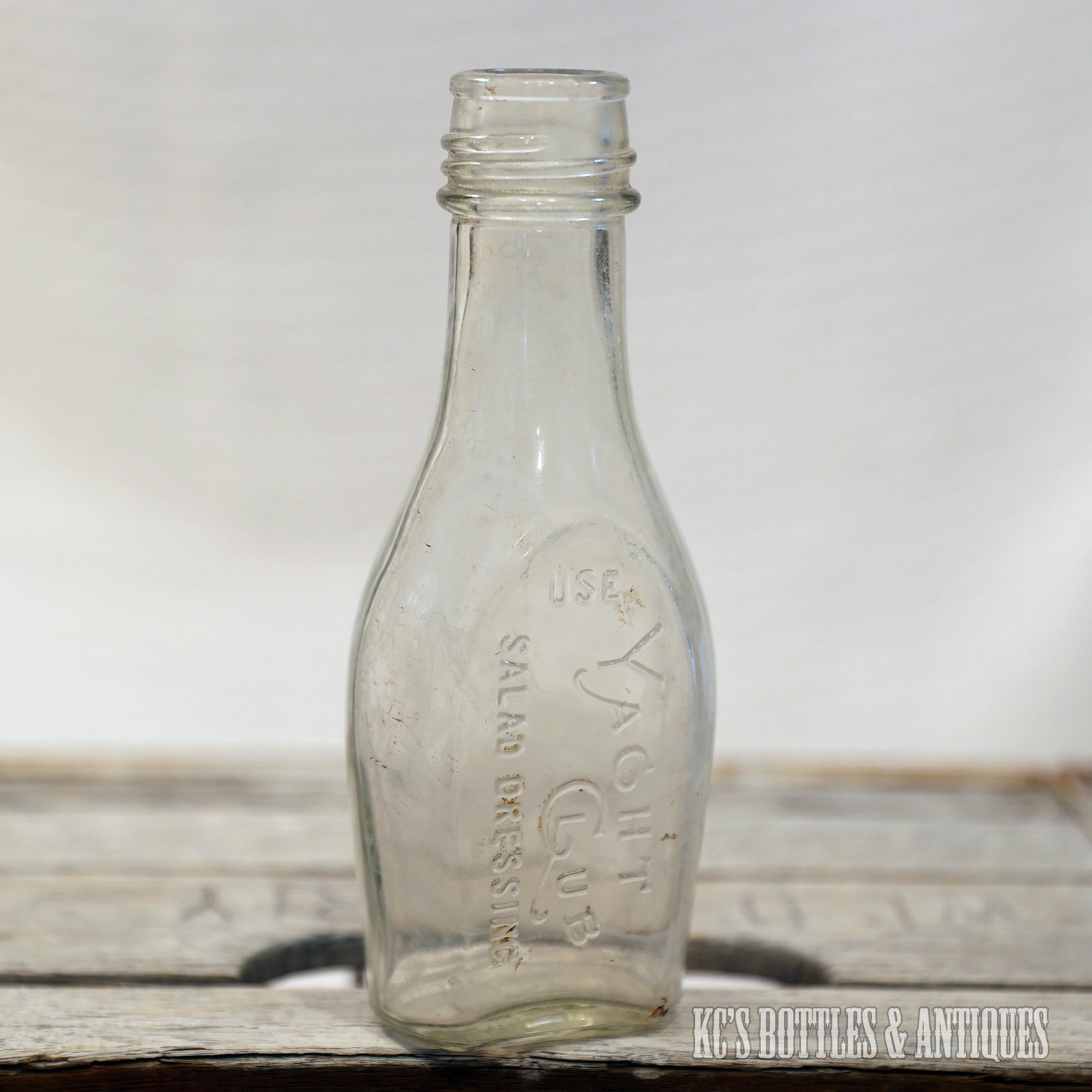 Yacht Club Salad Dressing Bottle From Early 1900s