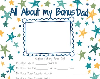 Tout sur mon cadeau imprimable pour la fête des pères en prime. Raisons pour lesquelles j'aime mon cadeau d'activité souvenir papa en prime. Meilleure idée cadeau d'anniversaire pour papa.