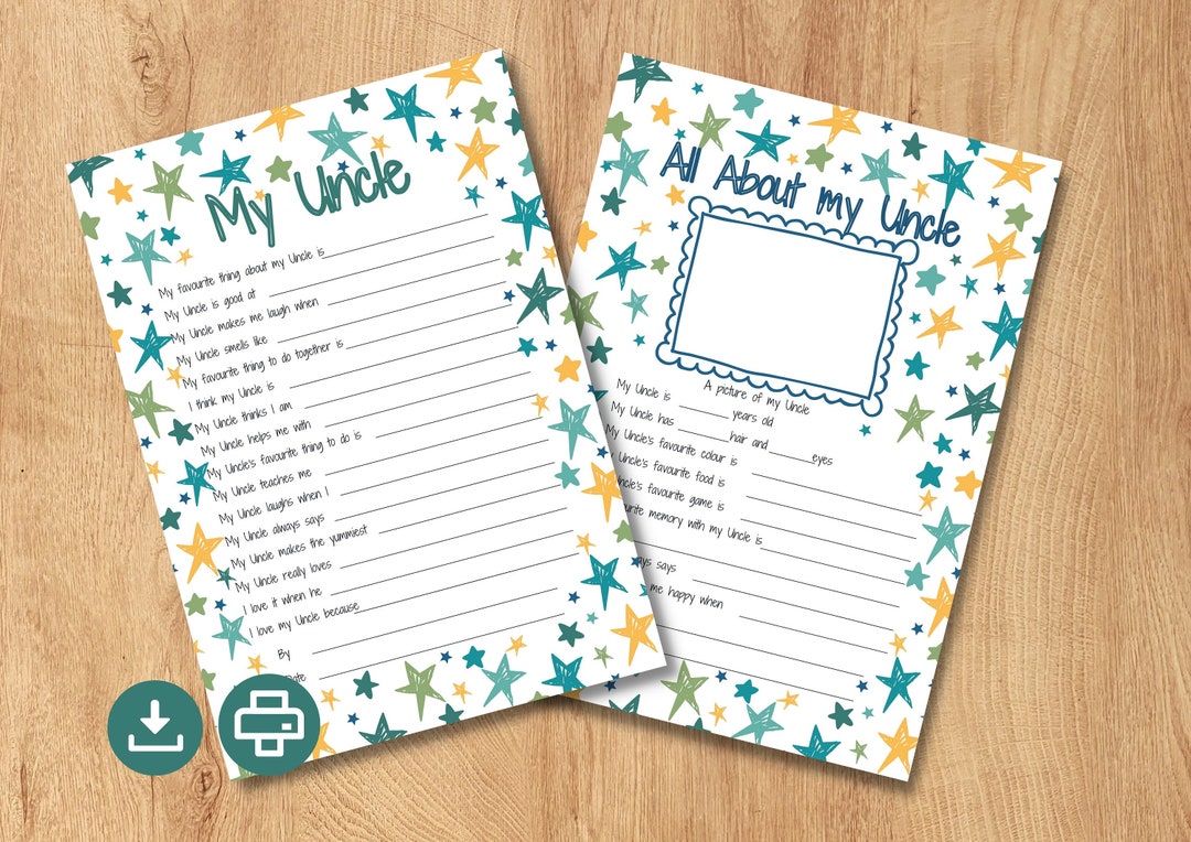 Reasons I Love My Uncle Printable - Il 1080xN.4879472356 Qkp9 