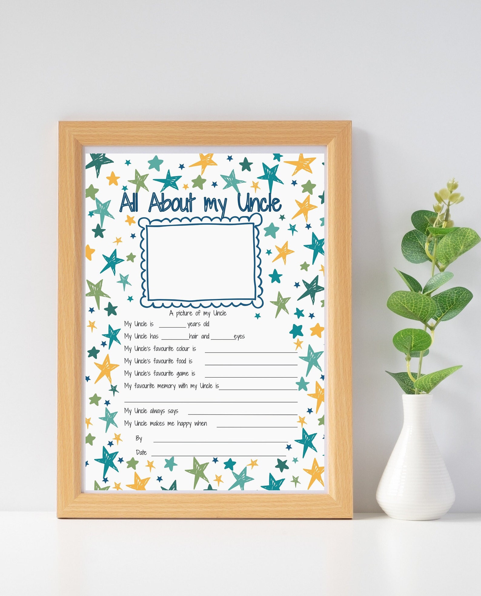 All About My Uncle Printable Fathers - Il 1588xN.4873083242 Iogo 