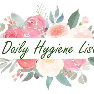 Dagelijkse hygiënechecklist