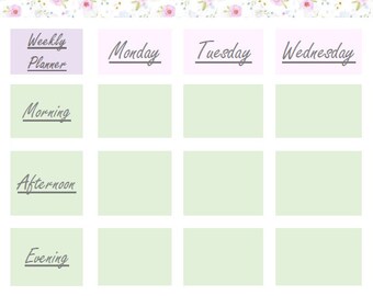 Total Weekly Planner