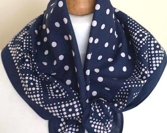 LA FERANI Design Da Donna, Nero, Tinta Unita, Bianco, Elegante Fazzoletto Di Seta, Estivo, 90 X - Foto 8