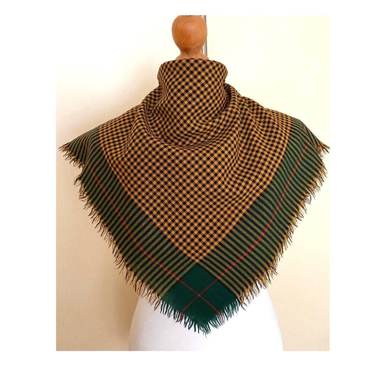 Plaid Babushka - Etsy