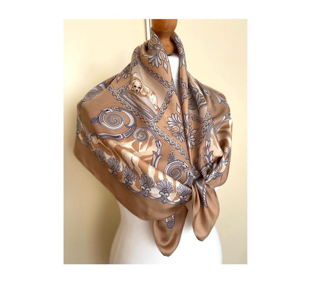 小物 CTHY HIGH-END VINTAGE SILK SCARF HIGH-END VINTAGE SILK SCARF | CTHY