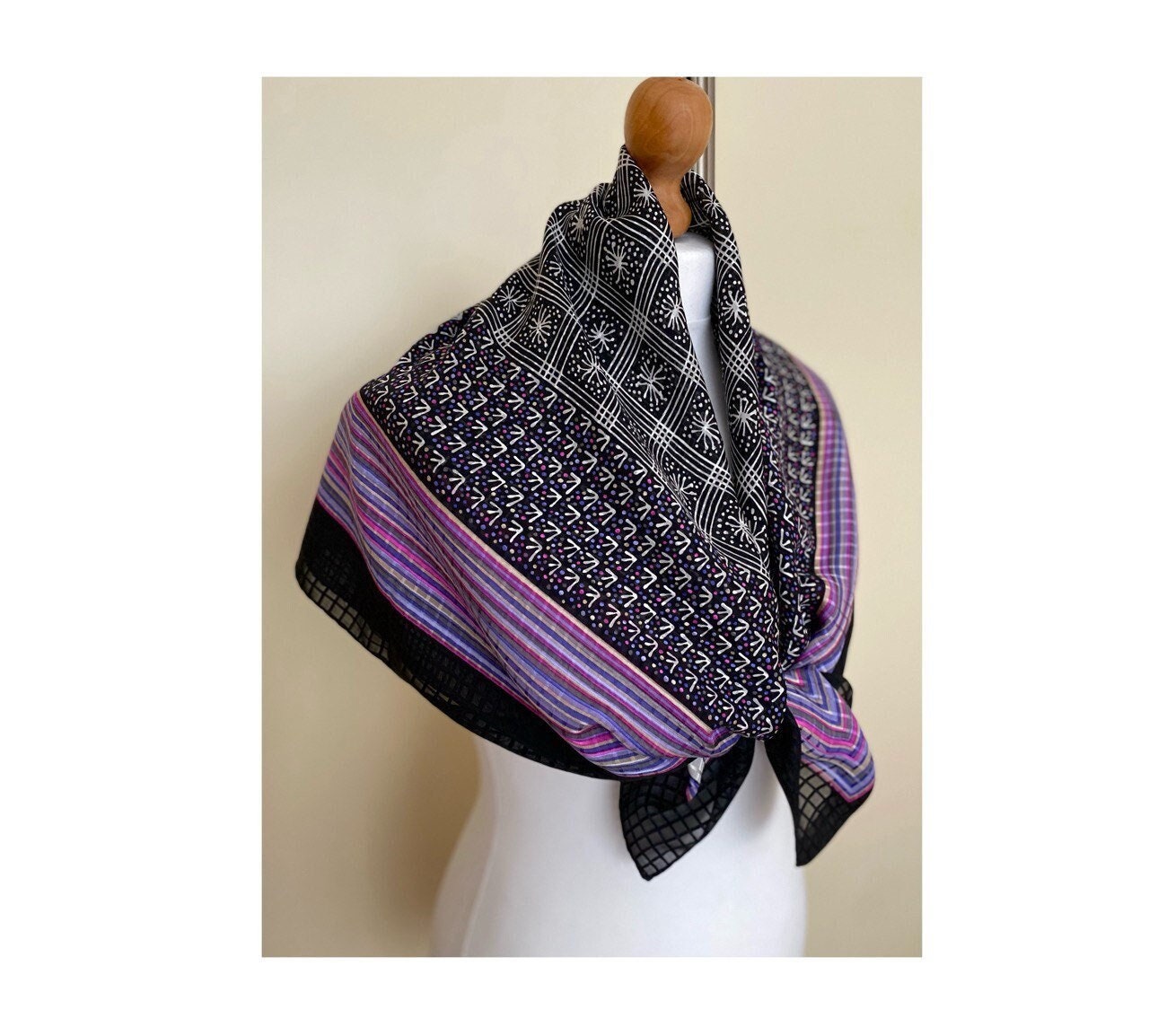 【送料&関税込】Patou jp Scarf Authentic Vintage 