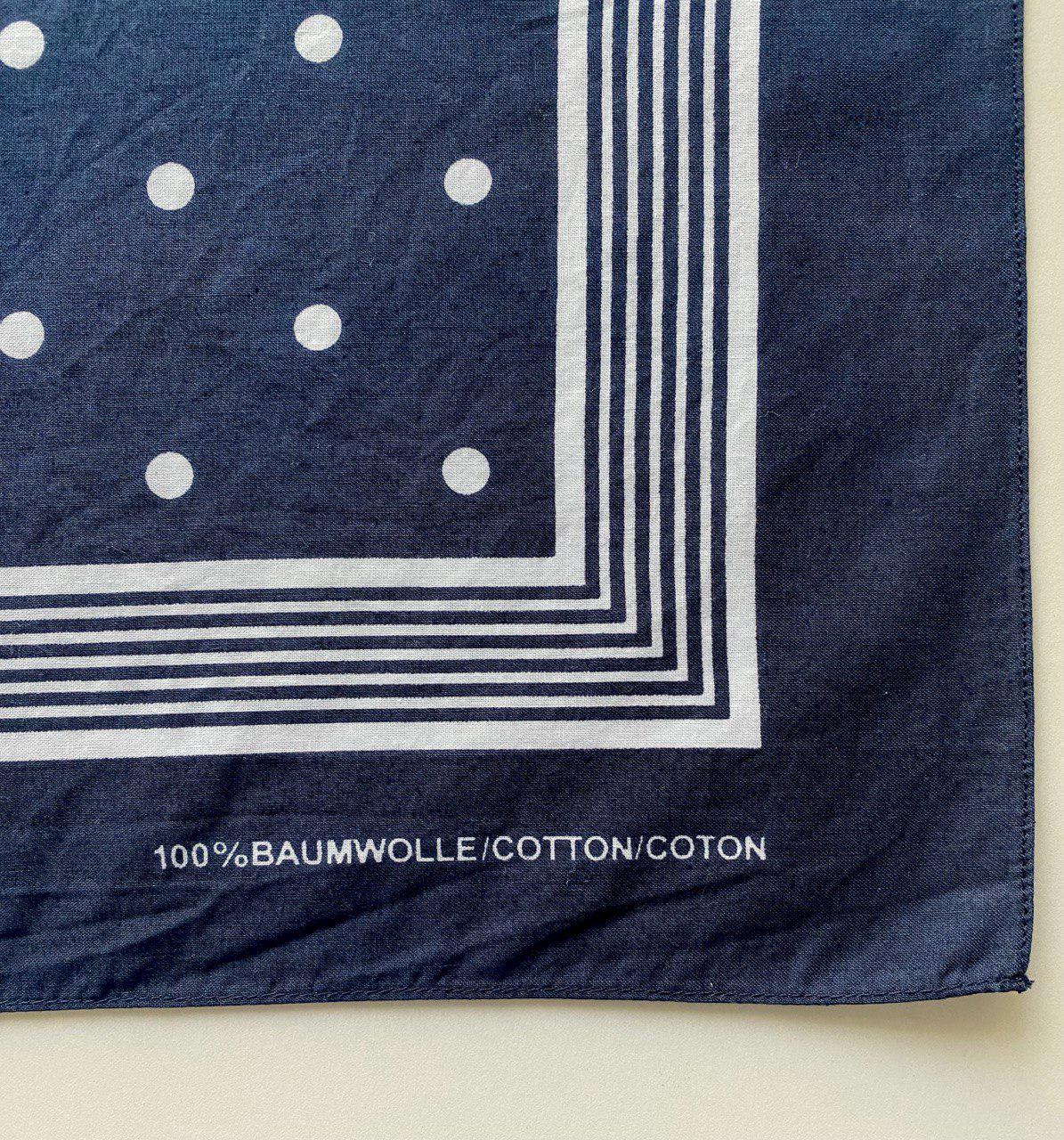 ヴィンテージ ポルカ ドット コットン バンダナ スカーフ レトロ