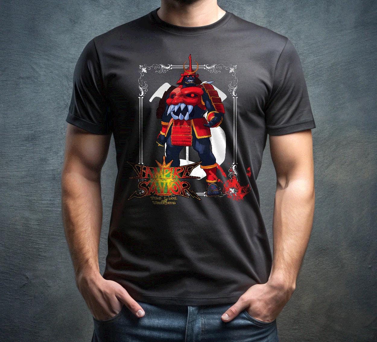Vampire Savior tシャツ Amazon.com: Vampire Savior T-Shirt 