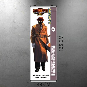 Street Fighter III 3rd Strike - Q Arcade Video Game FLYER Banner