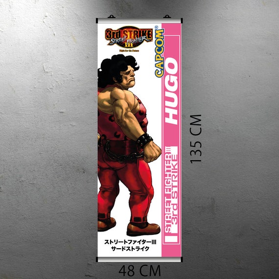 Street Fighter III 3rd Strike - HUGO Arcade Video Game FLYER