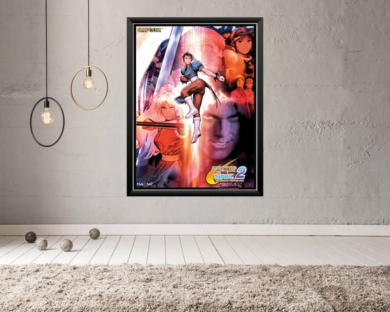 芸能人愛用のルームウェア Capcom Vs. SNK 2 Arcade Game Poster B2 Size OFFSET - Etsy ポスター