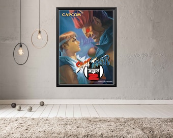 X-メン vs ストリートファイター ポスター - CPS2 - Etsy 日本