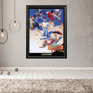 ファイナルファイト 18 x 24インチ ビデオゲームポスター - Etsy