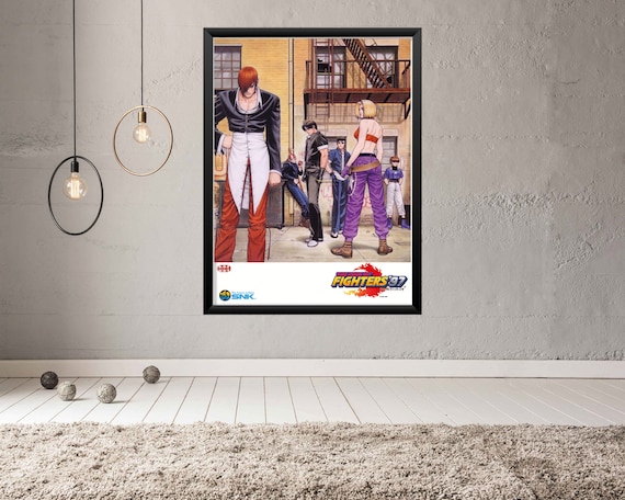 King of Fighters 97 Arcade Video Game Poster B2 Size OFFSET - Etsy