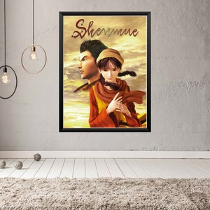 Shenmue Arcade Video Game Poster B2 Size OFFSET