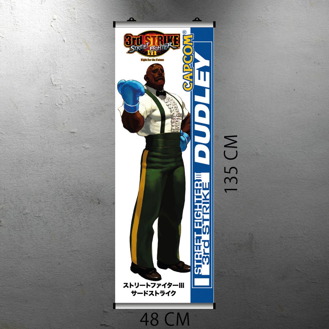Street Fighter III 3rd Strike DUDLEY Arcade Video Game FLYER Banner Etsy