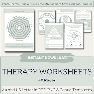 Therapy Worksheets, Coaching Template Canva, Psychology Resources, School Counsellor, Therapist Workbook, Therapy Tools, Coaching Tools