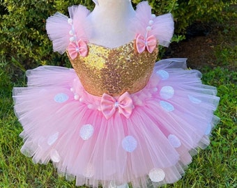 Pink Tutu Dress for Baby & Toddler | Girl Princess Dress | Toddler Tulle Dress | Birthday Tutu Dress | Halloween Costume | Princess Costume