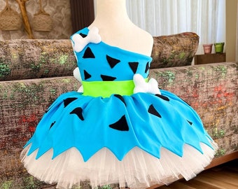 Blue Tutu Dress for Baby & Toddler | First Birthday Tulle Dress | Birthday Tutu | Halloween Costume
