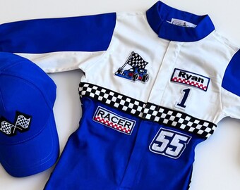 Personalized Fast One Birthday Suit*Fast Two Race Car Birthday Outfit*Halloween Costumes*1st Birthday Gift*Drag Race