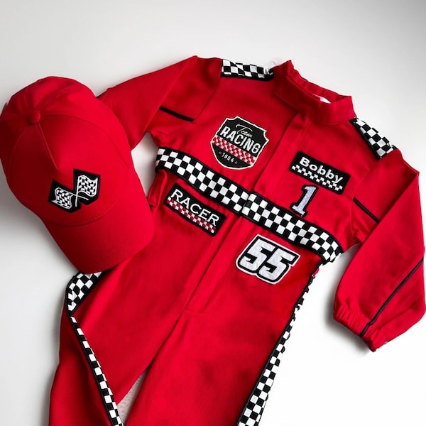 Personalized Fast One Birthday Suit*Fast Two Race Car Birthday Outfit*Halloween Costumes*1st Birthday Gift*Drag Race