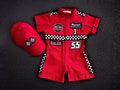 Fast One Birthday Suit - Race Car Birthday Toddler Costume - Kids Racing Jumpsuit - Baby Boy Gift - Halloween Costume