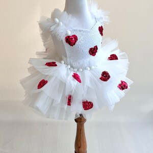 Valentines Day Outfit for Baby Girl,Toddler Valentines Dress,First Birthday Dress,Baby Party Dress,Baby Tulle Dress
