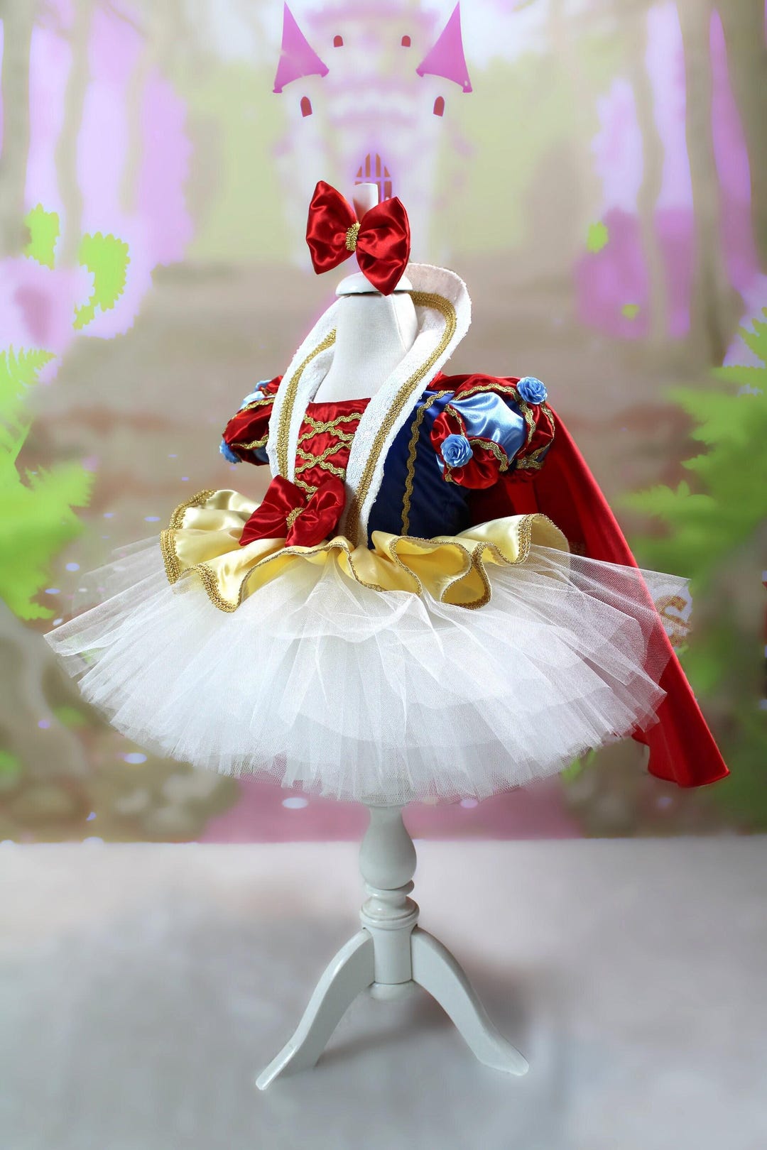 White Princess Dress for Baby Toddler Toddler Tutu Dress Girl