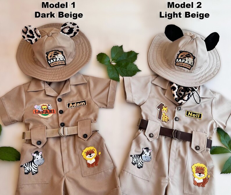 mickey mouse inspired baby safari outfit for wild one birthday theme