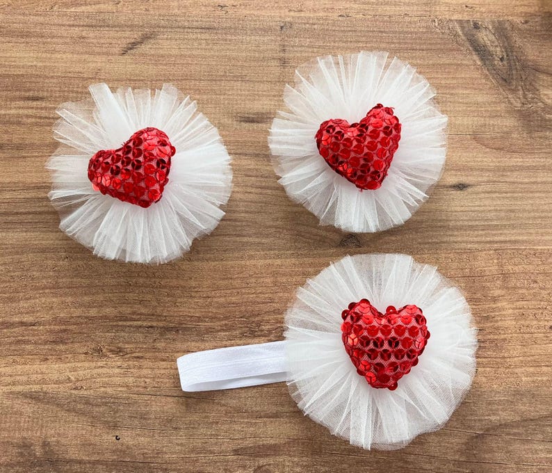 Valentines Day Outfit for Baby Girl,Toddler Valentines Dress,First Heart Birthday Dress,Baby Party Dress,Baby Tulle Dress