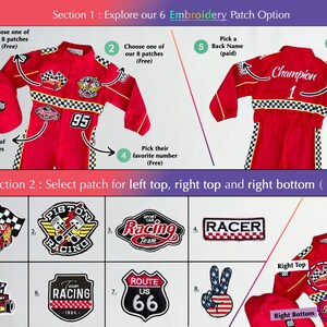 Fast One Birthday Suit - Race Car Birthday Toddler Costume - Kids Racing Jumpsuit - Baby Boy Gift - Halloween Costume image 9