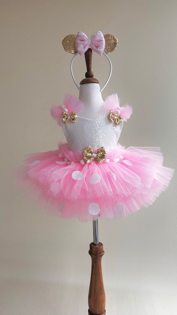 Pink Tutu Dress for Baby & Toddler | Girl Princess Dress | Toddler Tulle Dress | Birthday Tutu Dress | Halloween Costume | Princess Costume