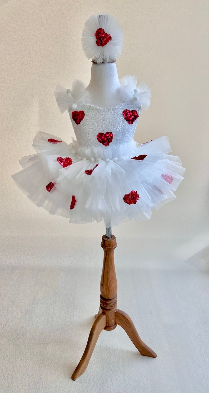 Valentines Day Outfit for Baby Girl,Toddler Valentines Dress,First Birthday Dress,Baby Party Dress,Baby Tulle Dress