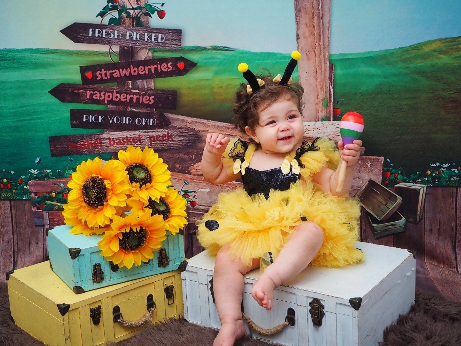 Costume d'Abeille pour Enfant - Taille au Choix - Jour de Fête - Boutique Jour de fête