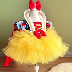 Princess Dress for Baby & Toddler -  Toddler Tutu Dress - Girl Princess Costume - Birthday Dress - Halloween Costume - Fairy Tulle Costume