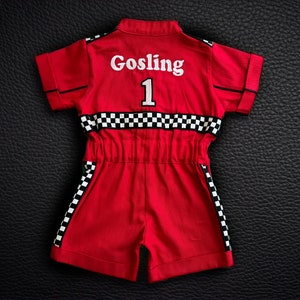 Fast One Birthday Suit - Race Car Birthday Toddler Costume - Kids Racing Jumpsuit - Baby Boy Gift - Halloween Costume