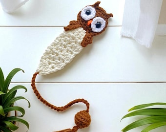 Crochet Owl Bookmark Pattern: Easy Amigurumi Animal (PDF Pattern)