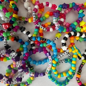 Funny kandi bracelets sales