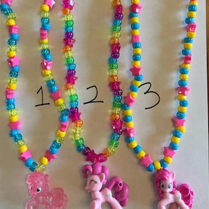 Mlp Kandi Necklaces. Multiple styles. Rave EDM EDC Rainbow PLUR Festival Pride Brony image 8