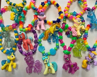 MLP Pony Kandi Bracelet: Rave Festival EDM Accessory