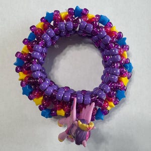 Pulsera Pony Kandi MLP: Joyería EDM para festivales rave Sparkle
