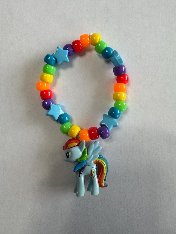 MLP Kandi Single Bracelet: Pony Rave Festival Accessory - Etsy