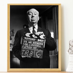 Hitchcock poster - Etsy 日本