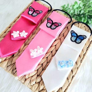 daenggi 댕기/ Traditional Korean  hair accessories/ Korean hanbok accessories/ traditional Korean hair tie/ handmade댕기